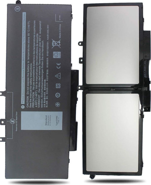 تصویر  باتری لپتاپ دل Battery Dell E5480 با پارت نامبر GJKNX
