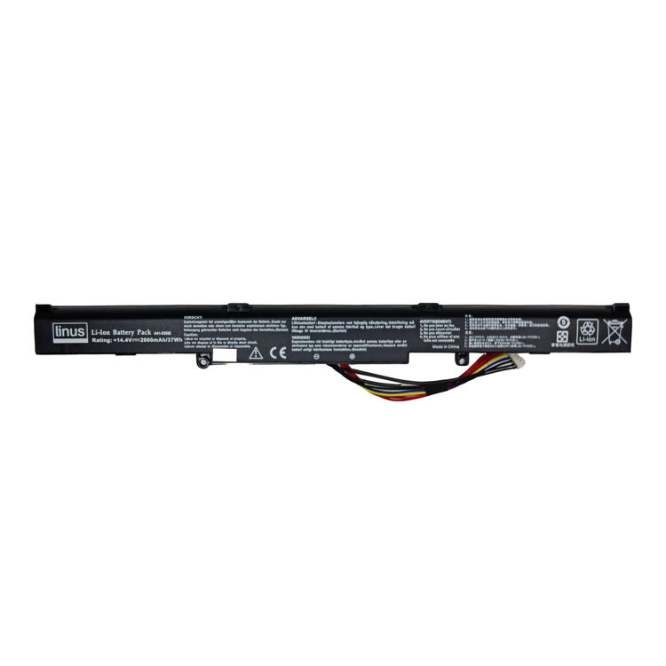 باتری لپتاپ ایسوس Battery Asus X550E Linus-نمای روبرو