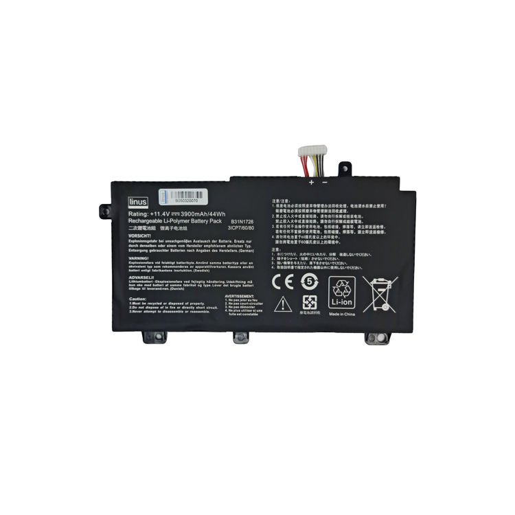 باتری لپ تاپ ایسوس Battery Asus  FX505 Linus با پارت نامبر B31N1726-نمای کلی