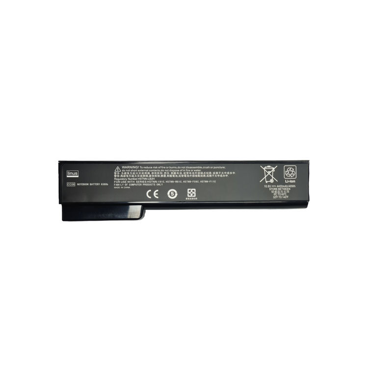 باتری لپتاپ اچ پی Battery HP 8460W CC06 Linus-نمای کلی