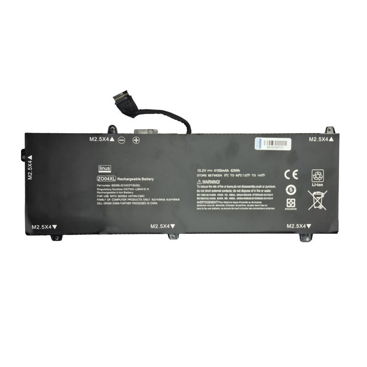 باتری لپتاپ اچ پی Battery HP  Zbook Studio G3 ZO04xl Linus-نمای روبرو