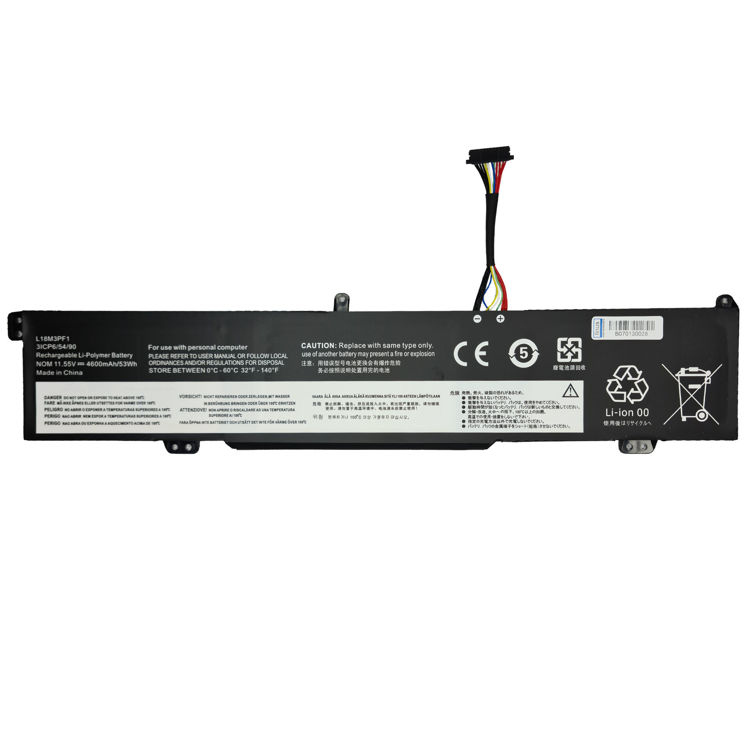 باتری لپ تاپ لنوو Battery Lenovo L340 Linus با پارت نامبر L18M3PF1-نمای روبرو