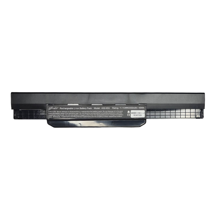 باتری لپتاپ ایسوس Battery Asus K53 Gimo Plus- نمای پشت باتری