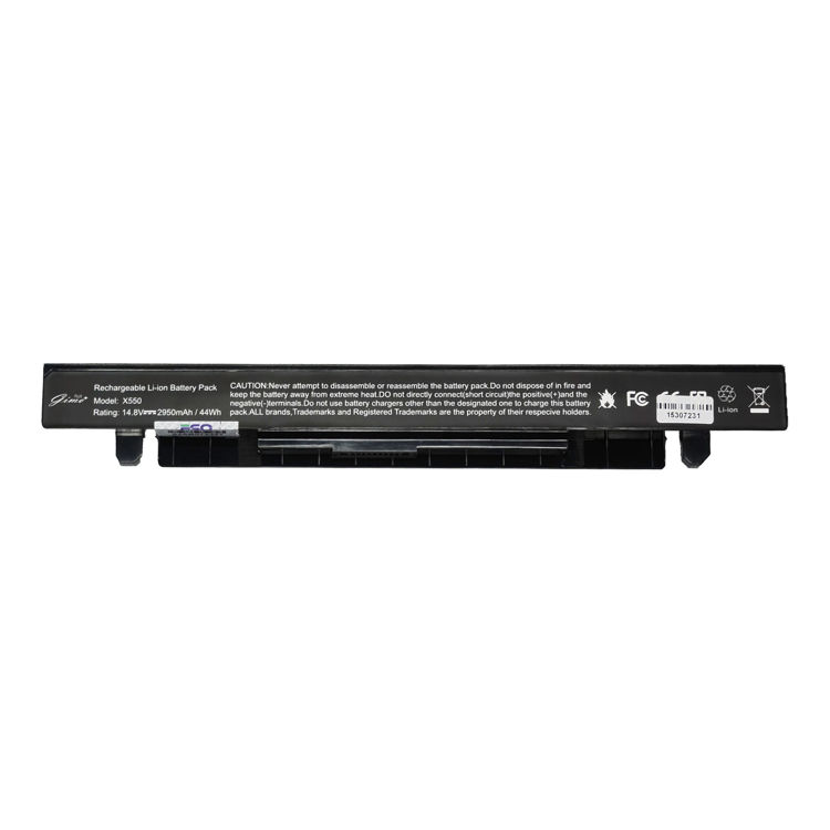 باتری لپتاپ ایسوس Battery Asus x550 Gimo Plus- نمای پشت باتری