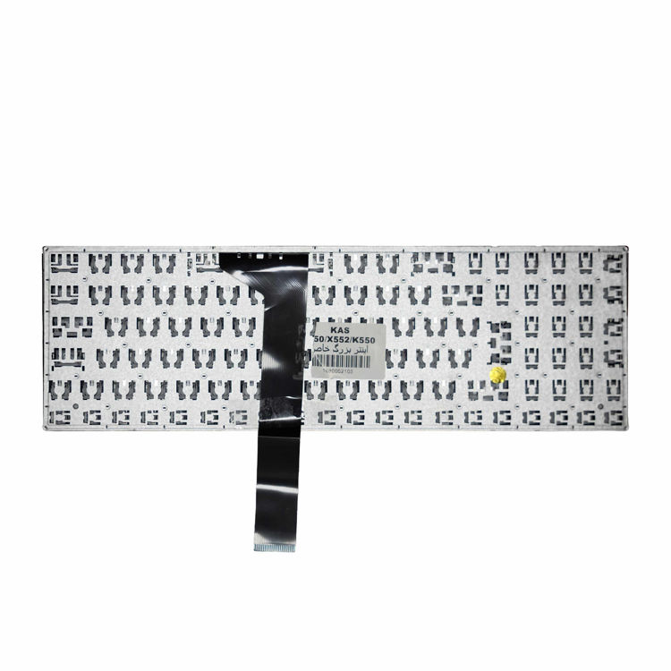 Keyboard Asus X550  X552 K550 فلت بلند اينتر کوچک- نمای پشت کیبورد