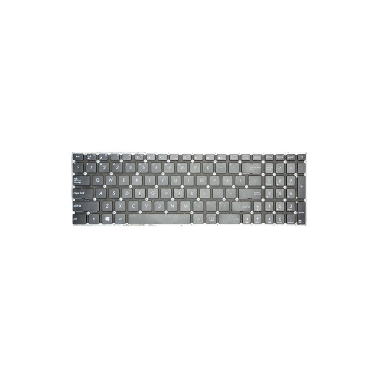 Keyboard Asus X540 به همراه کليد پاور- نمای روی کیبورد