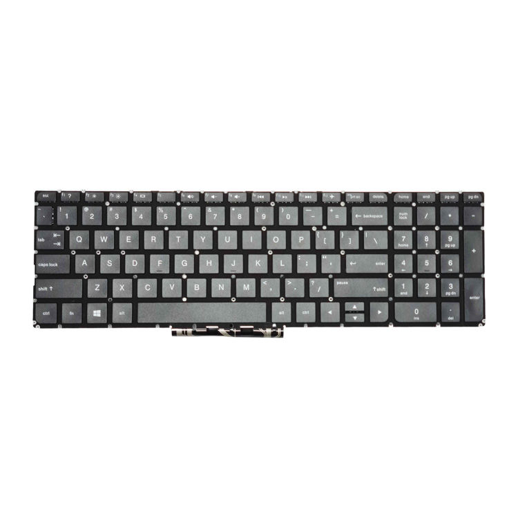 Keyboard HP 15-AB 15-AU اينتر کوچک- نمای روی کیبورد
