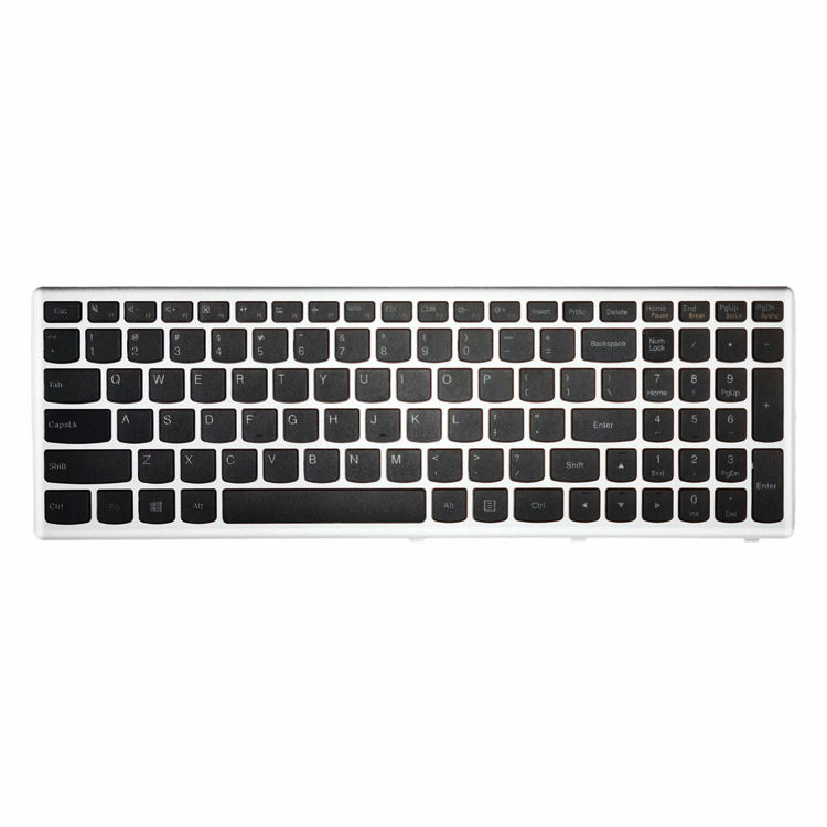 Keyboard Lenovo E530 با موس فريم- نمای روی کیبورد