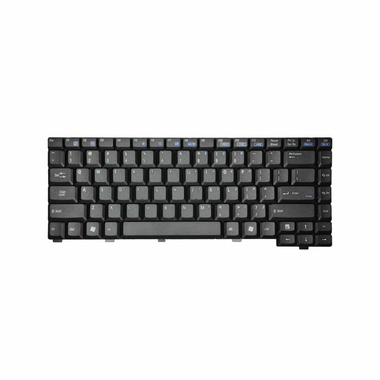 Keyboard Asus A3-نمای روی کیبورد