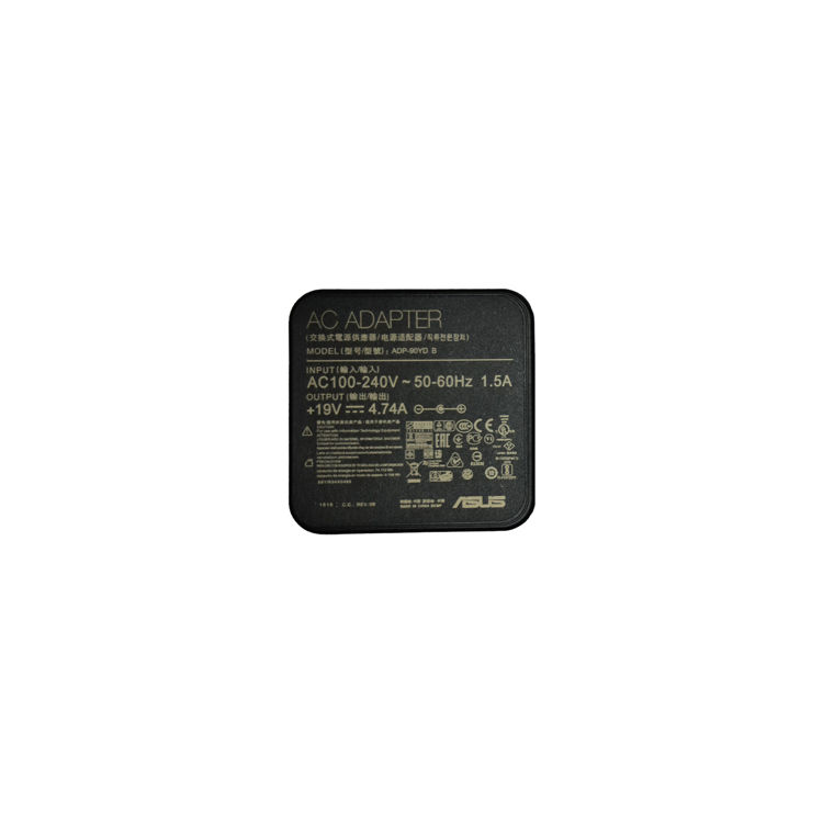 آداپتور لپ تاپ ایسوس Adapter Asus 19V 4.74A Squar Linus - نمای روبرو