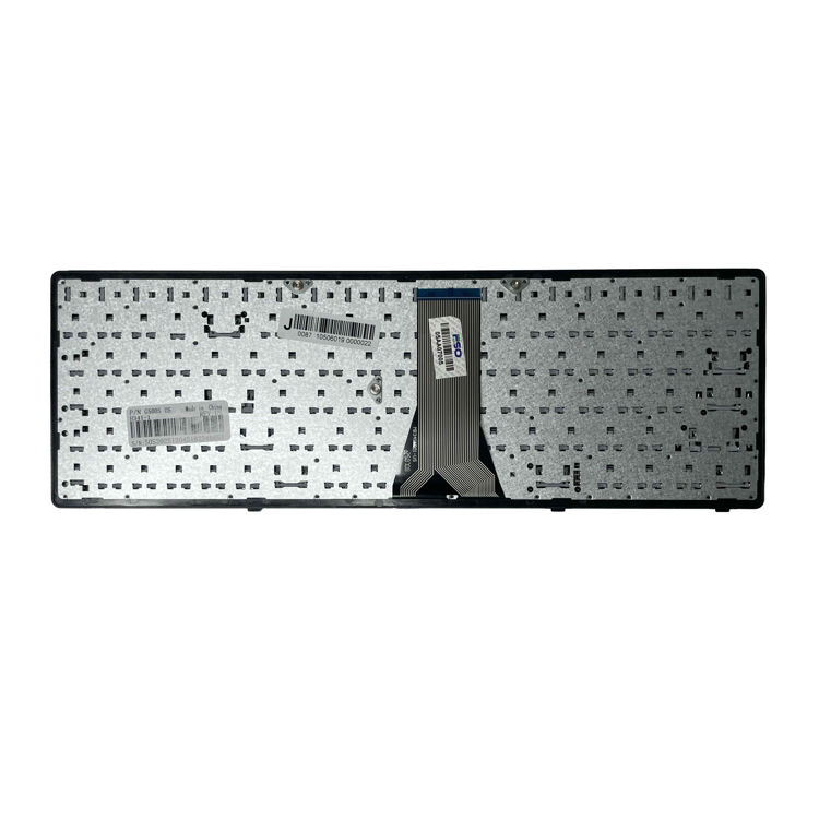 کیبورد لنوو Z510  با فريم نقره اي - پشت کیبورد